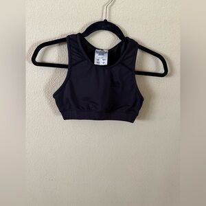 Adidas Black Mesh Racerback Sports Bra